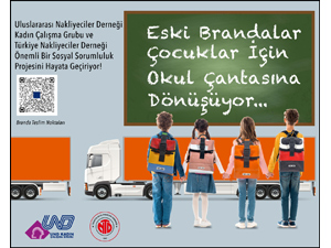 Eski Brandalar Çocuklar İçin Okul Çantasına Dönüşüyor