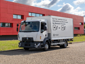 Renault Trucks, Dönüştürülen İlk Elektrikli Kamyon İçin Fransa'da Onay Aldı