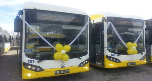 Bozankaya Grup’tan Konya’ya 60 Adet TCV Karat CNG Otobüs