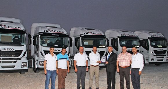 Iveco Özgüler’e 13 Adet Stralis Çekici Teslim Etti