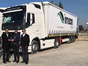 İmsan Group ve Irmaklar Uluslararası Taşımacılık Volvo Trucks Dedi