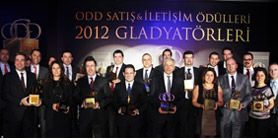 ODD Satış Ve İletişim Ödülleri 2012 Gladyatörleri Sahiplerini Buldu
