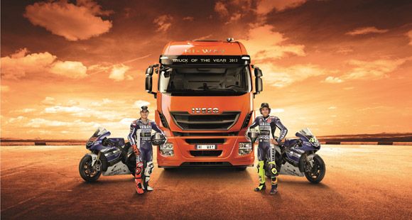 Iveco MotoGP 2013 ve Yamaha Factory Racing Takımının Sponsoru Oldu