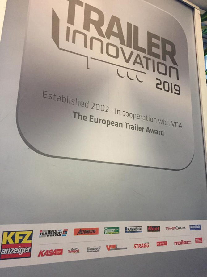 Avrupa Trailer Innovation Ödülü Sahiplerini Buldu