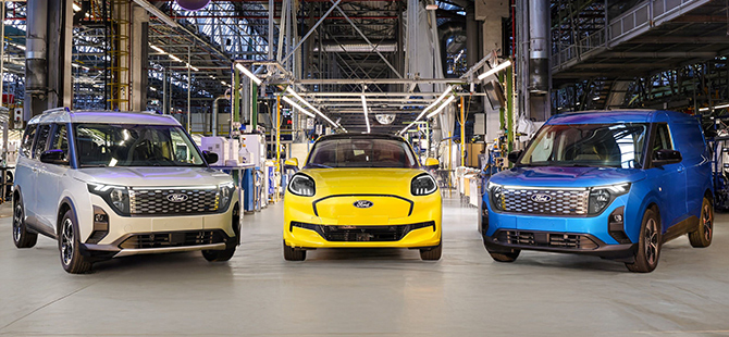 Ford Yeni Elektrikli Ticari Modellerini Tanıttı