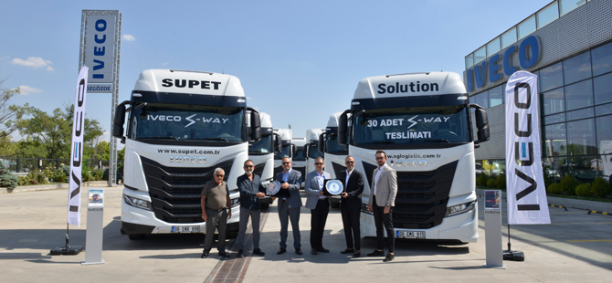 SUPET ve SOLUTION Firmaları Araç Yatırımında Iveco S-Way’i Tercih Etti