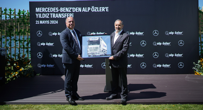 Alp Özler Lojistik Filosunu 153 adet Mercedes-Benz ile Genişletti
