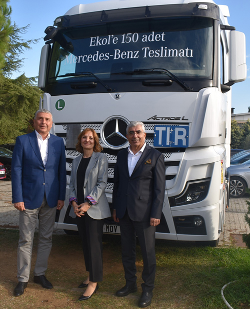 Ekol Lojistik, 150 Adet Mercedes-Benz Actros ile Filosunu Güçlendirdi