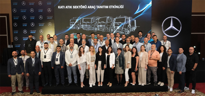 Mercedes-Benz Türk Katı Atık Sektörü İçin Yeni Araçlarını Tanıttı