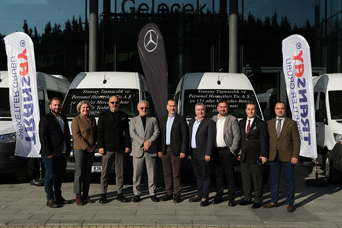 Transay Taşımacılık Filosunu 131 Adet Mercedes-Benz Sprinter İle Güçlendirdi