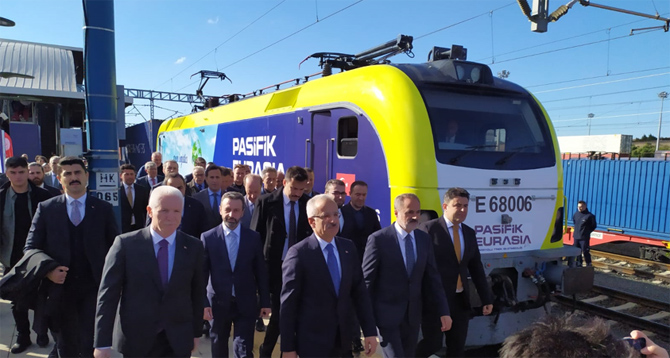 Pasifik Eurasia’dan İstanbul-Budapeşte Arasında İlk İhracat Treni Yola Çıktı