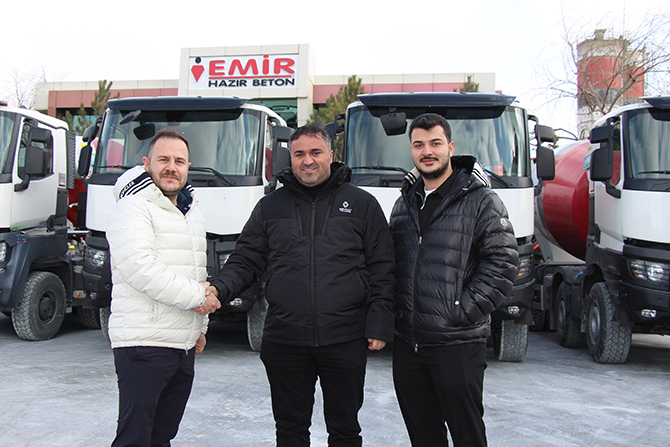 Emir Hazır Beton Filosunu Renault Trucks K 440 Kamyonlarla Genişletti