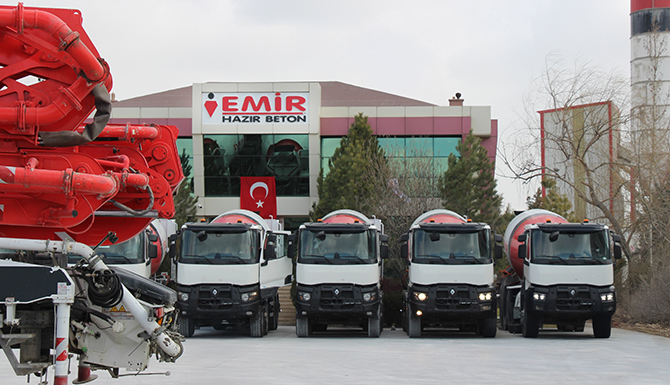 Emir Hazır Beton Filosunu Renault Trucks K 440 Kamyonlarla Genişletti