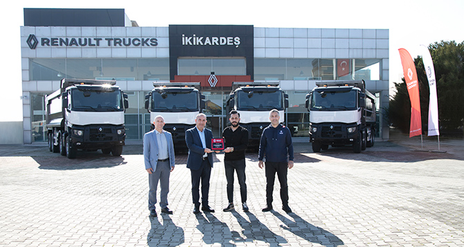 Kocabey Hafriyat Filosunu Renault Trucks K Çekicilerle Güçlendirdi