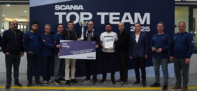 Scania Top Team Türkiye Şampiyonu Gebze