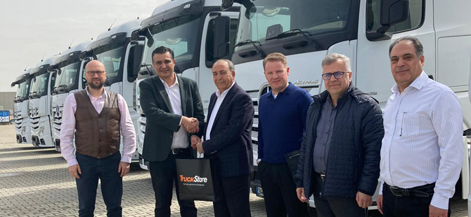 TruckStore, Kahramanlı Nakliyat'a 30 Adet Actros Teslim Etti